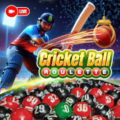 Cricket Ball Roulette bingo game